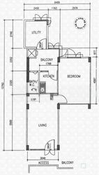 Blk 30 Jalan Klinik (Bukit Merah), HDB 2 Rooms #489643911